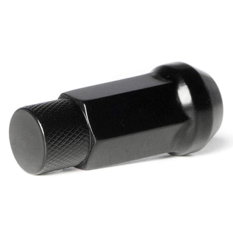Circuit Performance Forged Steel Extended Closed End Hex Lug Nut for Aftermarket Wheels: 12x1.5 Black - 20 Piece Set + Tool - Image 3